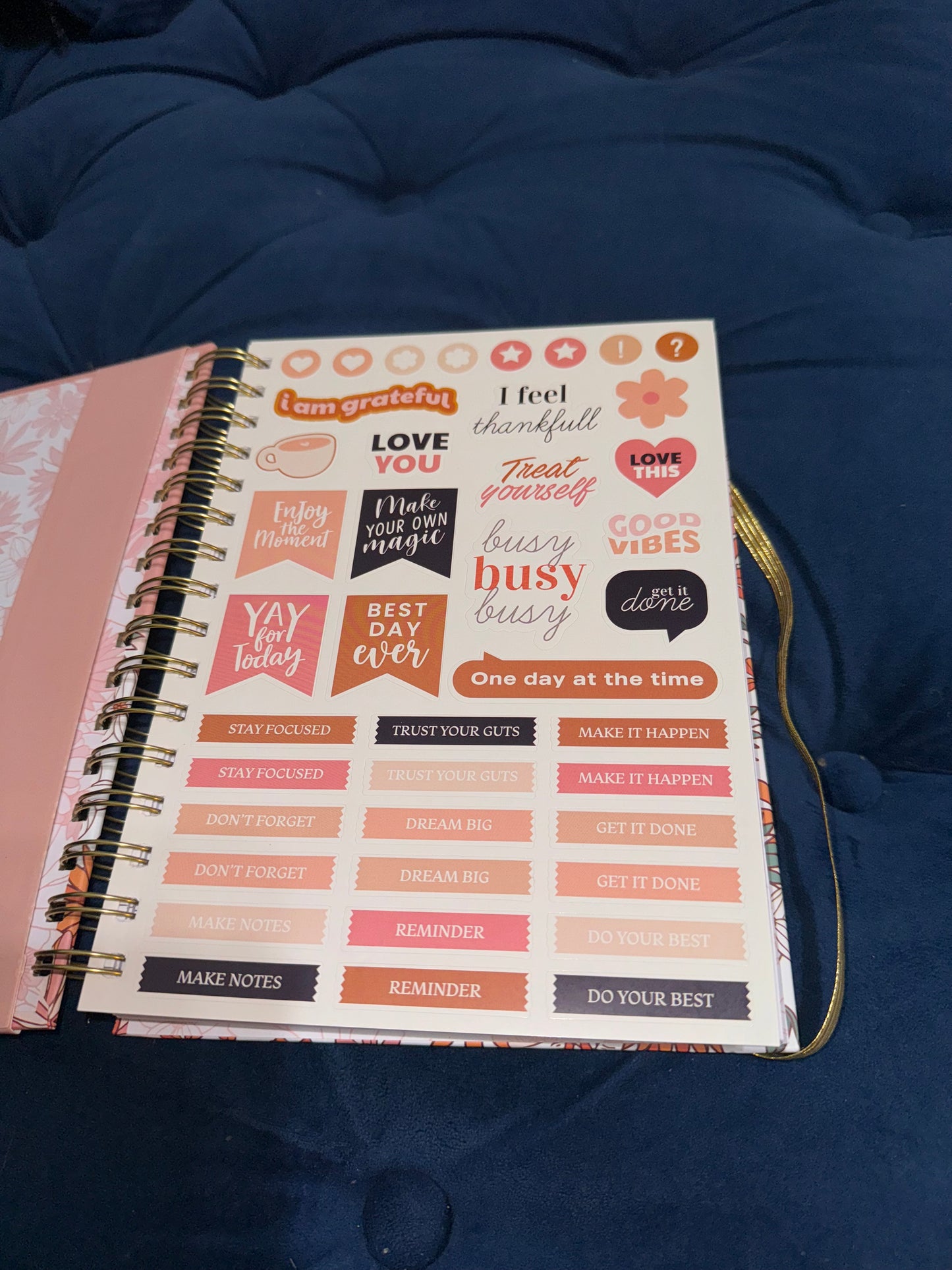 Blessed & Beautiful notebook