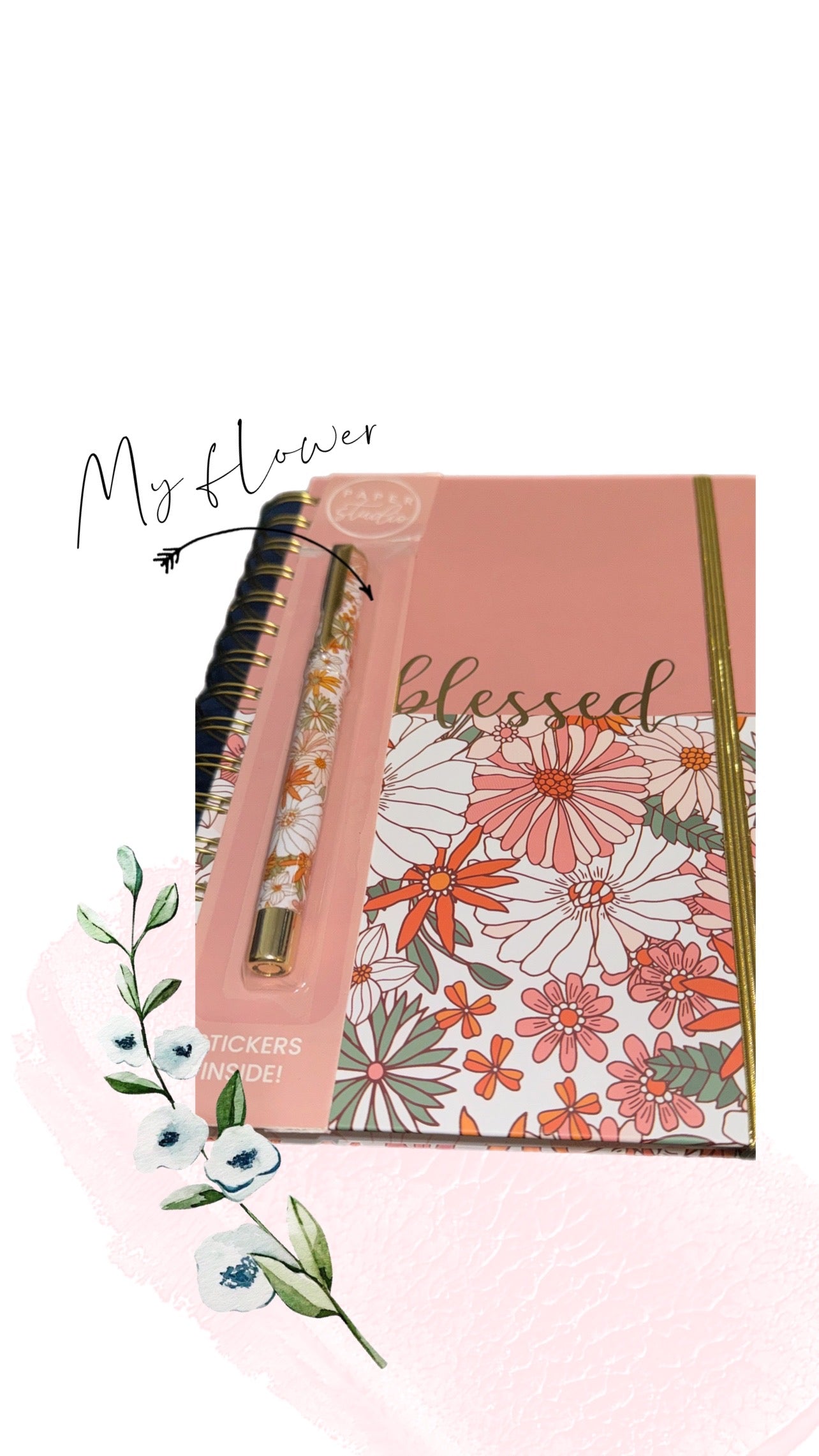 Blessed & Beautiful notebook
